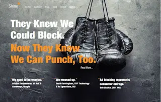 Pimienta Comunicación - Adblocking: ¿derecho o negocio? - Shine homepage